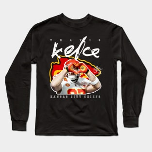 Travis Kelce Kansas City Chiefs Long Sleeve T-Shirt